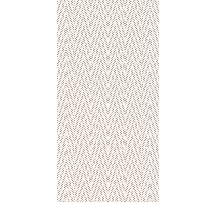 Modern roller blind with grey stripes - TenStickers