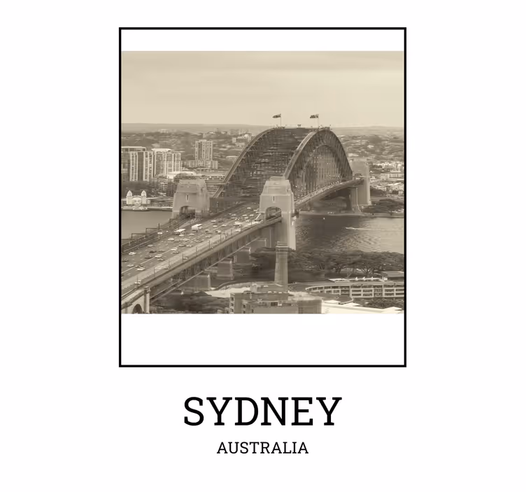 Living room roller blind sydney black and white - TenStickers