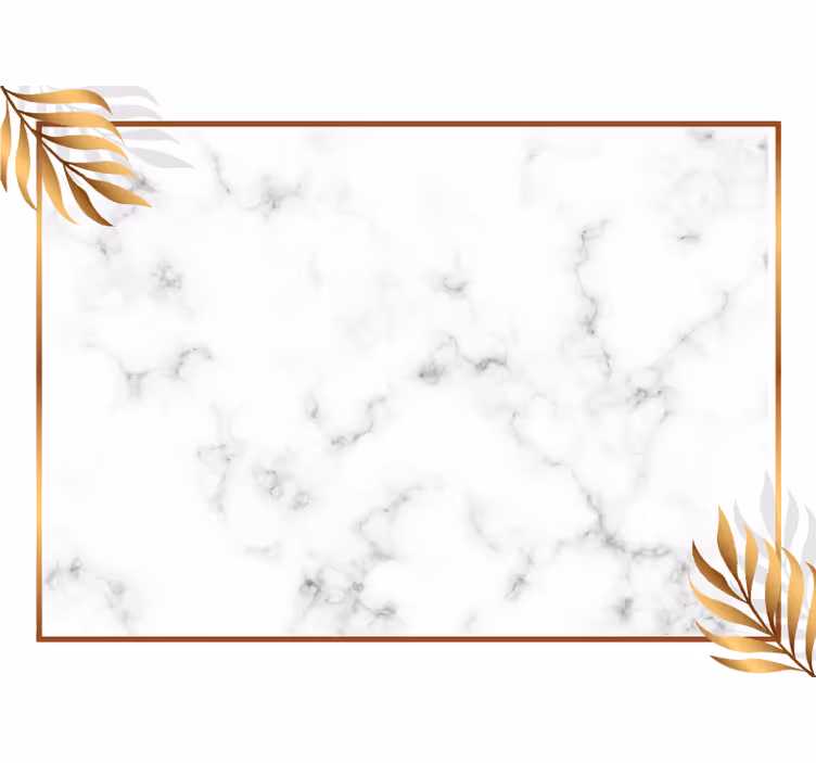 White roller blind with luxury marble design - TenStickers