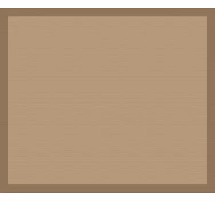 Beige roller blind plain jute appearance - TenStickers