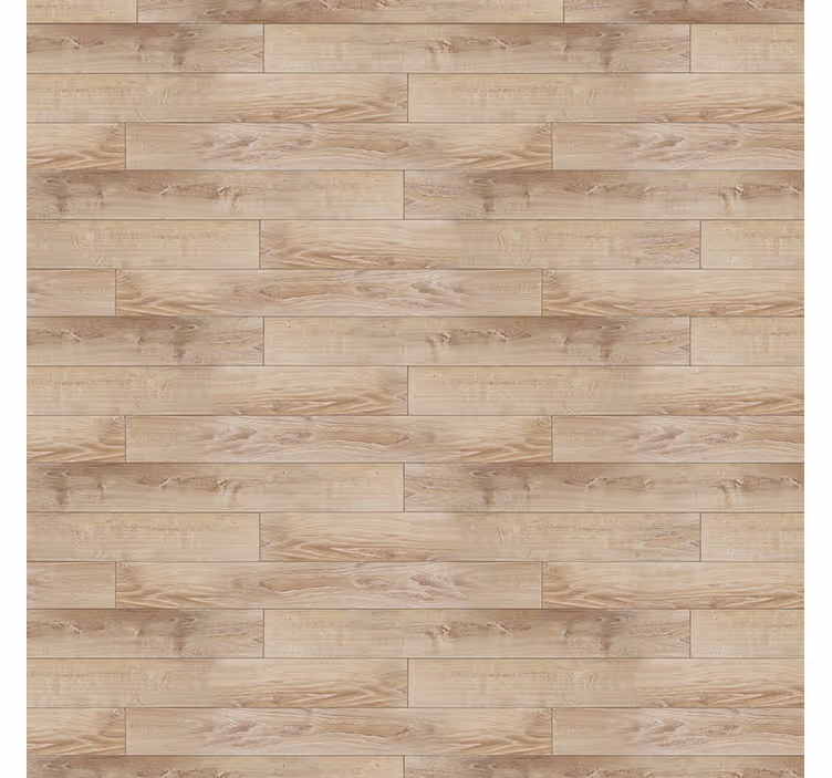 Beige roller blind with beige wood flooring look - TenStickers