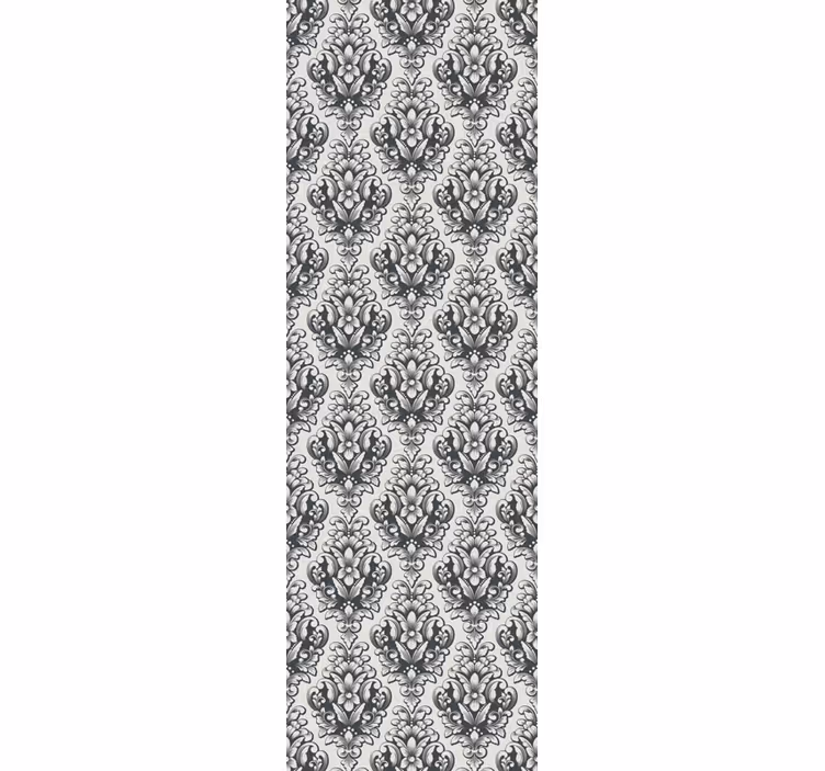 Vintage roller blind elegant botanical design - TenStickers