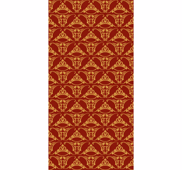Vintage roller blind pugin design - TenStickers