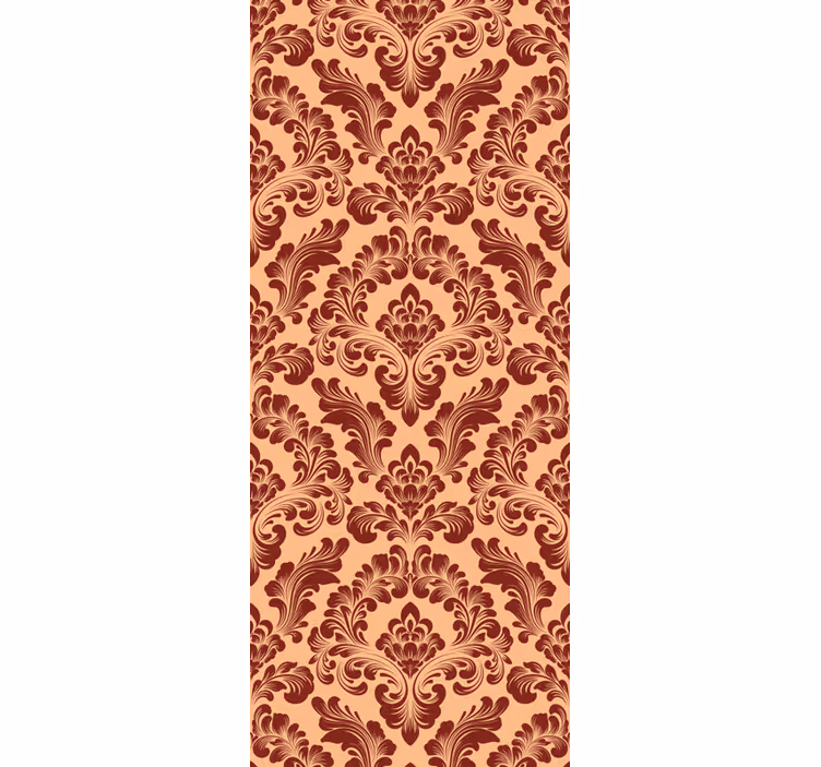 Vintage roller blind flock design - TenStickers