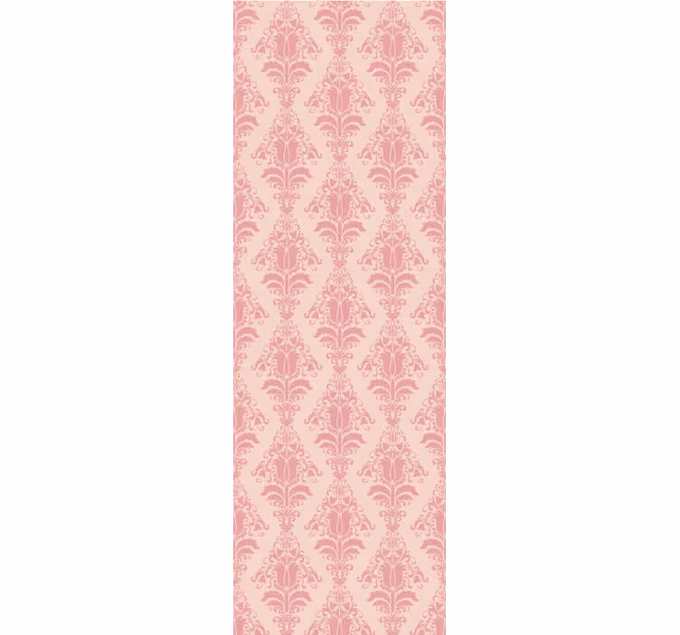 Vintage roller blind french provincial pink floral design - TenStickers
