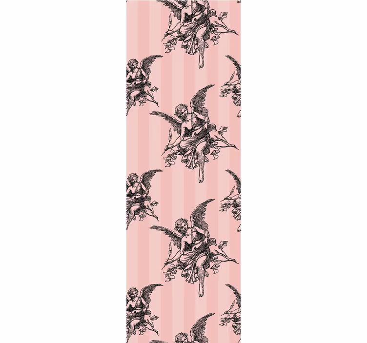 Vintage roller blind toile de jouy pattern design - TenStickers