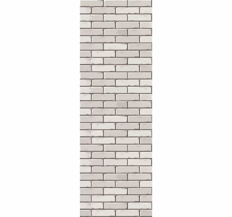 Vintage roller blind in soft brick hue - TenStickers