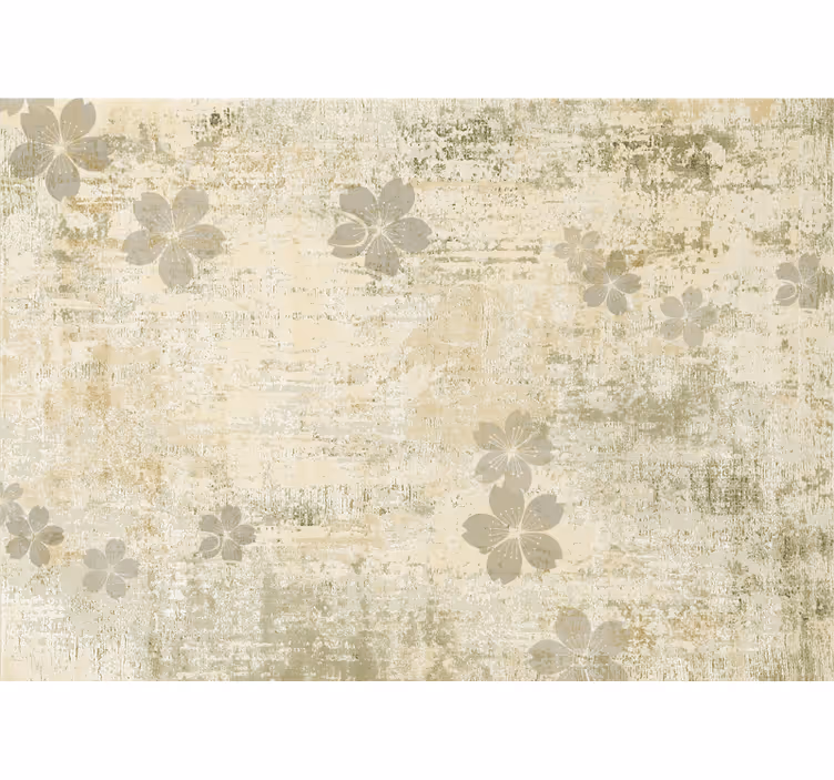 Bedroom roller blind worn japandi texture - TenStickers