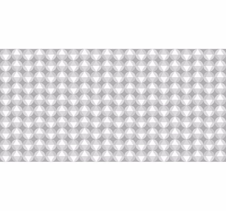 Grey roller blind in soothing nordic grey pattern - TenStickers
