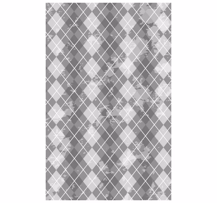 Grey roller blind in dark grey with white stripes - TenStickers