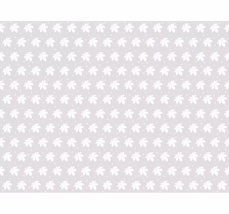 Grey roller blind with minimalist white pattern - TenStickers