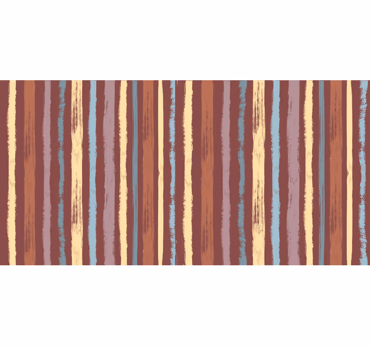 Bedroom roller blind with green red and yellow stripes - TenStickers