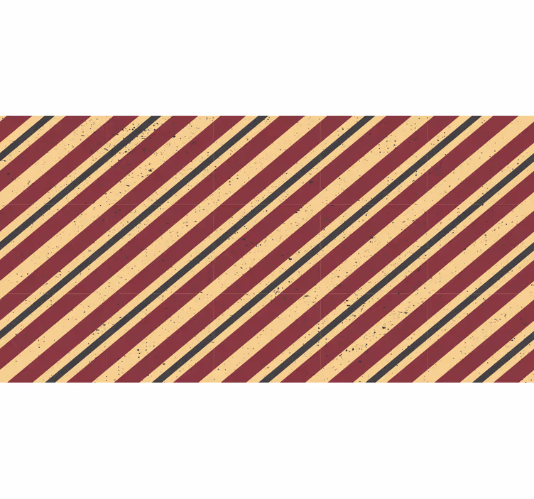 Bedroom roller blind in autumn stripes - TenStickers