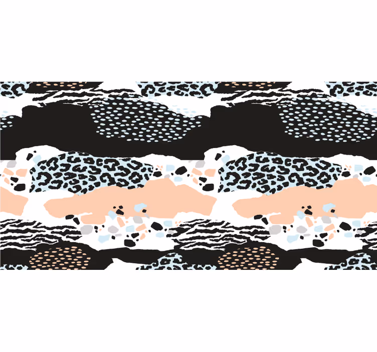 Elegant leopard skin bedroom roller blind - TenStickers