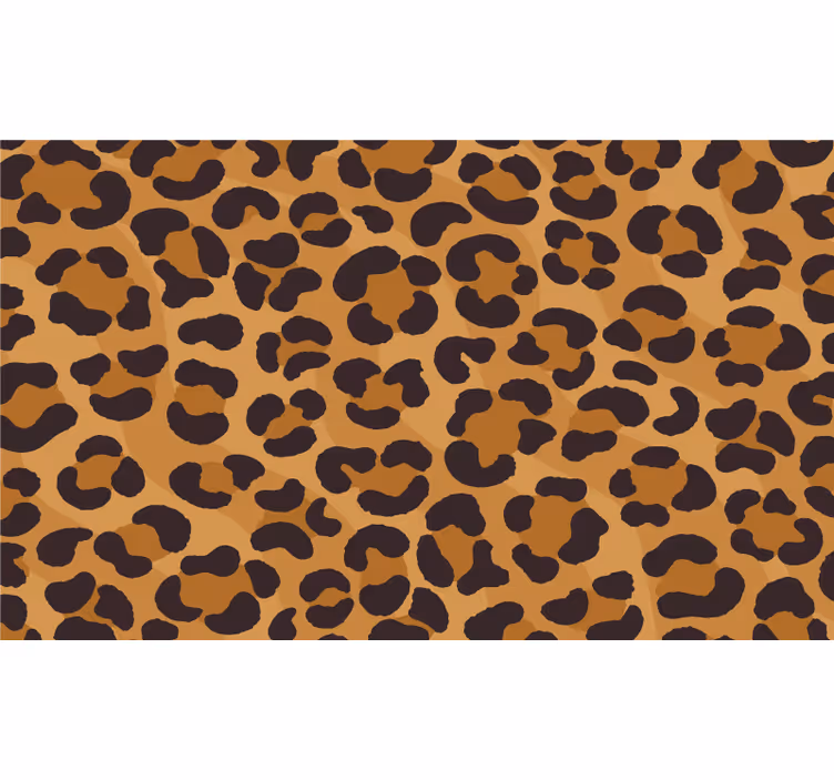 Bedroom roller blind in jaguar print - TenStickers
