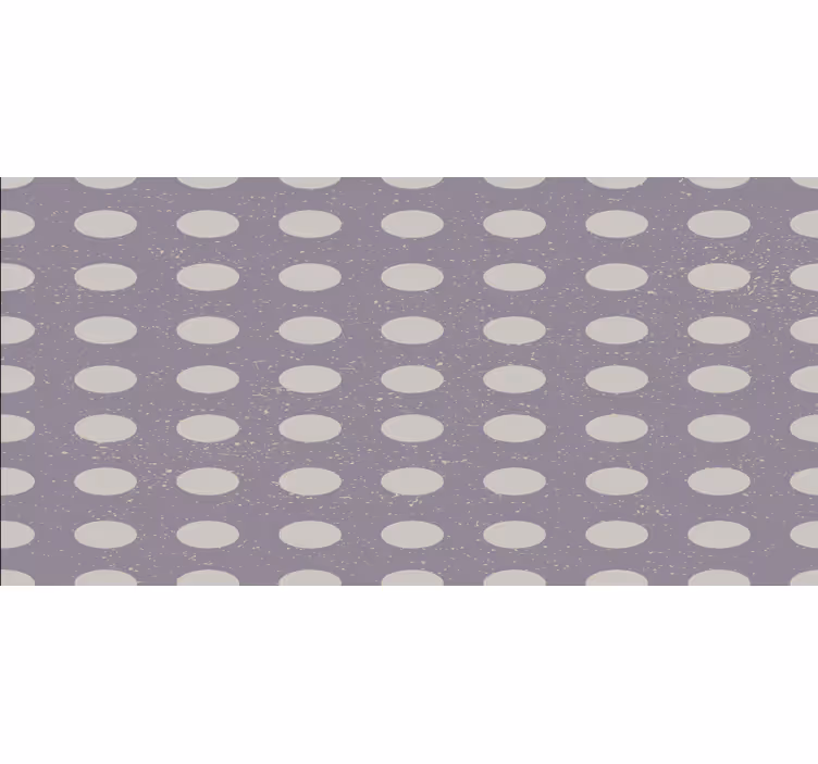 Bedroom roller blind in geometric gray and purple circles - TenStickers