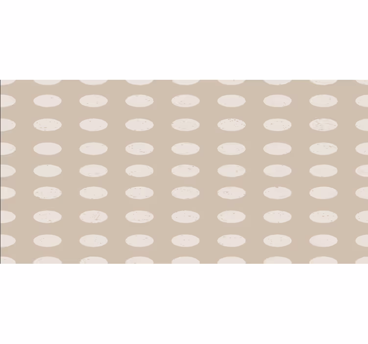Bedroom roller blind geometric white circle design - TenStickers