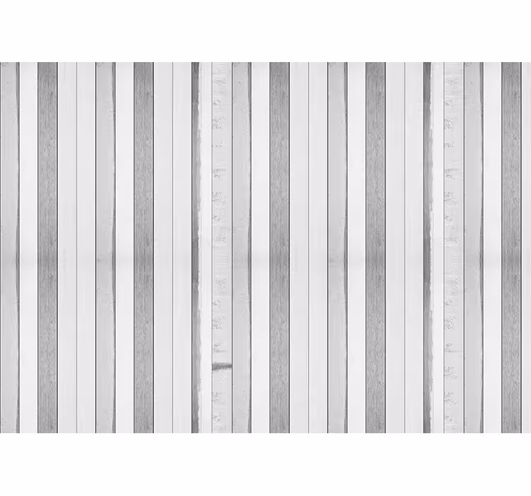 Bedroom roller blind with white vintage slats - TenStickers