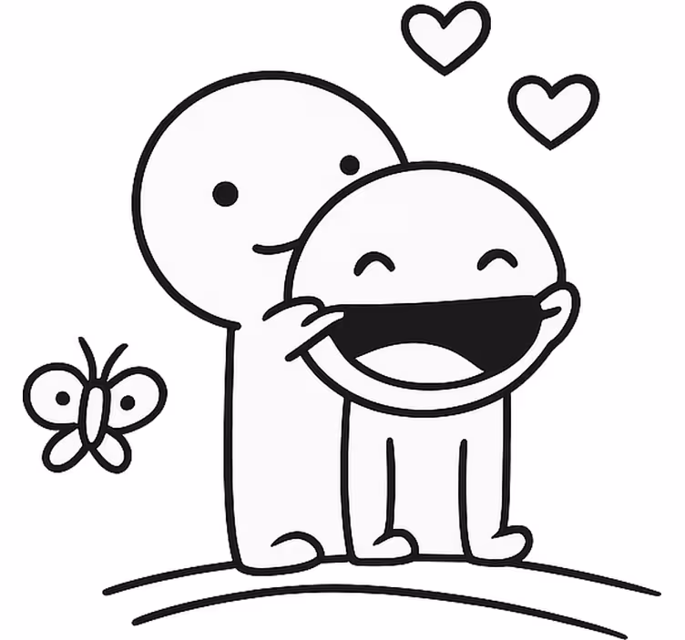 White roller blind i can always make you smile - TenStickers