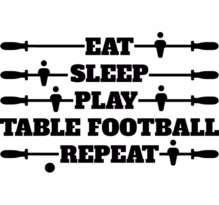 Living room roller blind play football and repeat - TenStickers