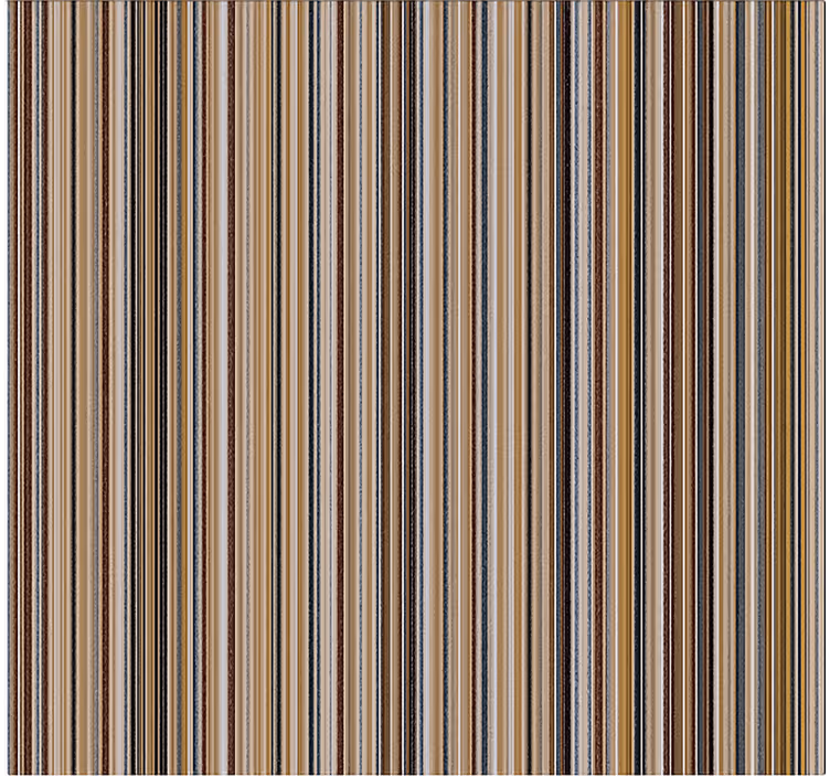 Living room roller blind with dark stripes - TenStickers