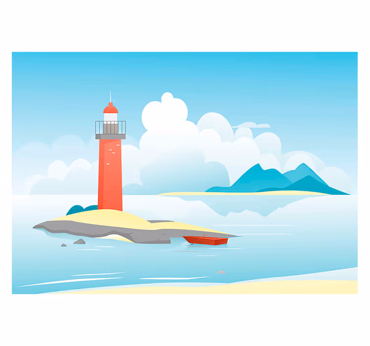 Kids roller blind ocean adventure - TenStickers
