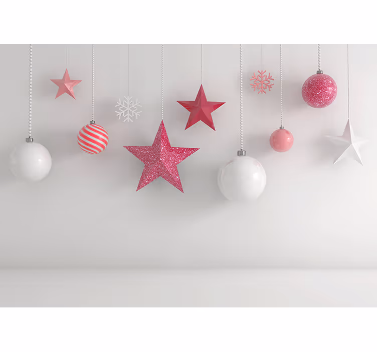 Kids roller blind with pink balloon ornaments - TenStickers