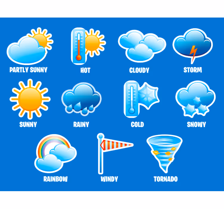 Kids roller blind for all seasons - TenStickers