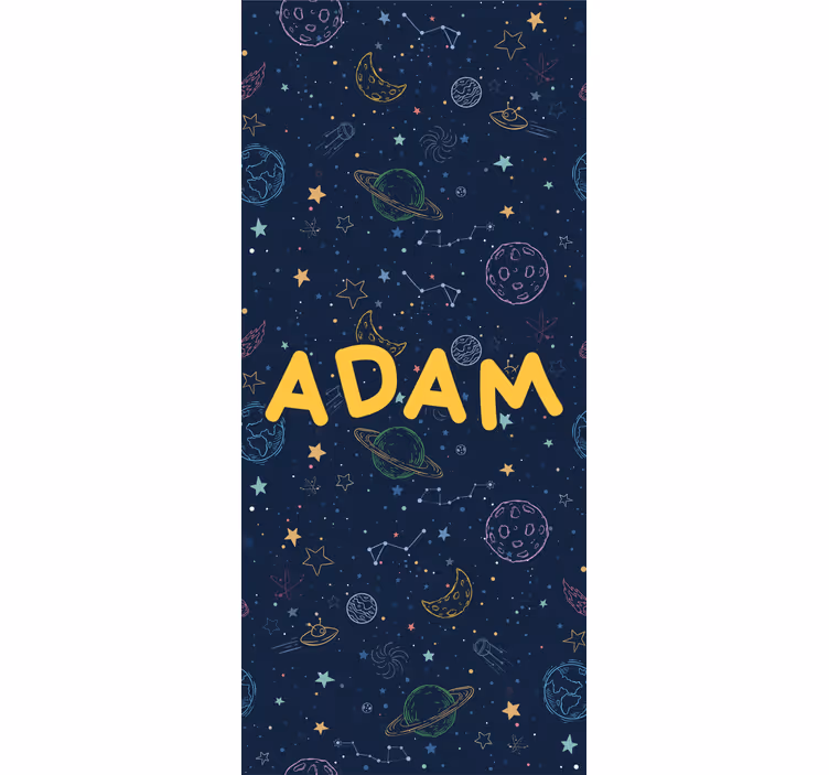 Kids roller blind planets in space - TenStickers