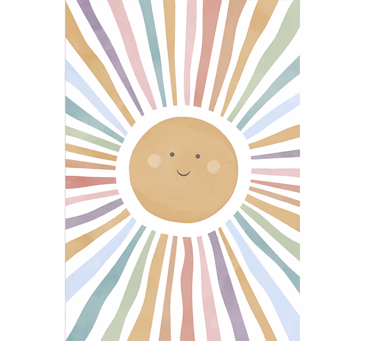 Kids roller blind sunny joy - TenStickers