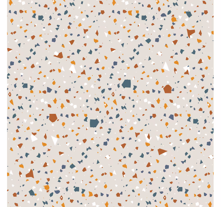 Kitchen roller blind with terrazzo design - TenStickers
