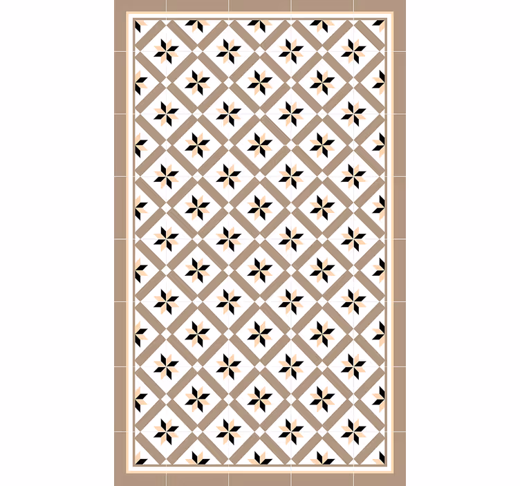 Kitchen roller blind in hydraulic brown - TenStickers