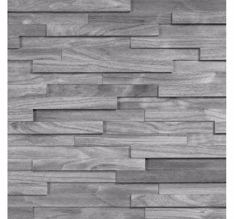 Office roller blind with large wood plank texture - TenStickers