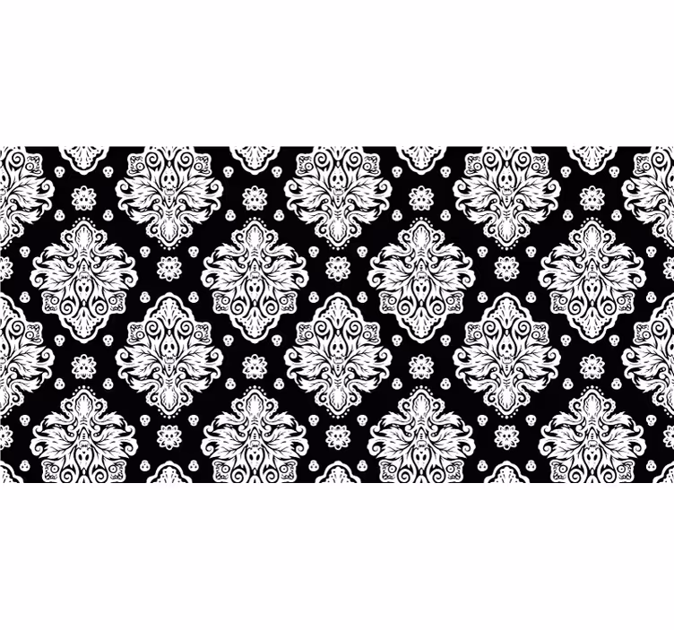 Teenage roller blind with skull and crossbones pattern - TenStickers