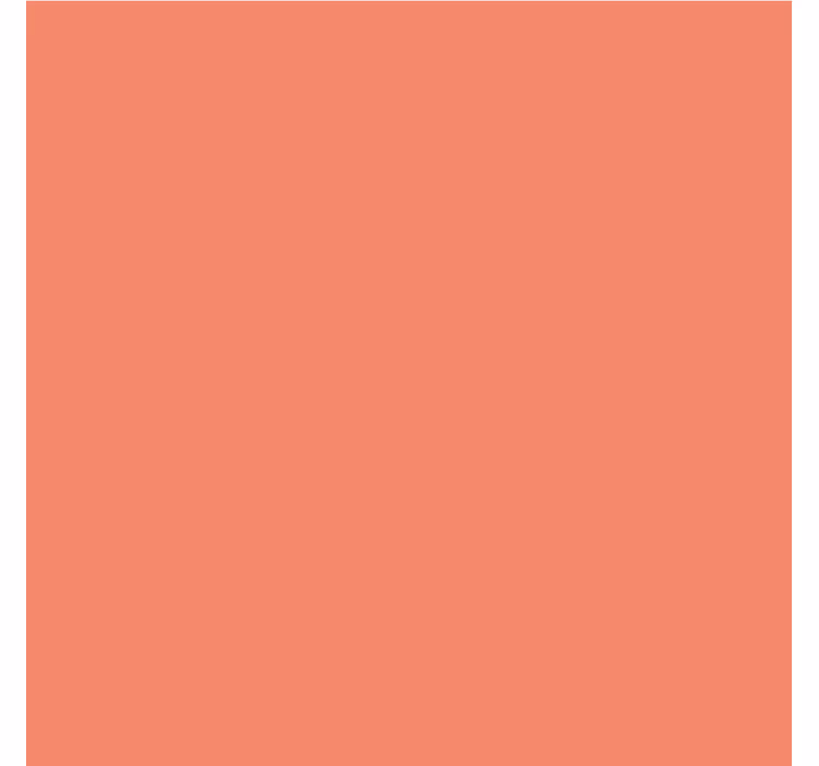 Teenage roller blind square set living coral - TenStickers