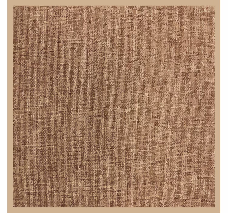 Beige roller blind in natural fiber look - TenStickers