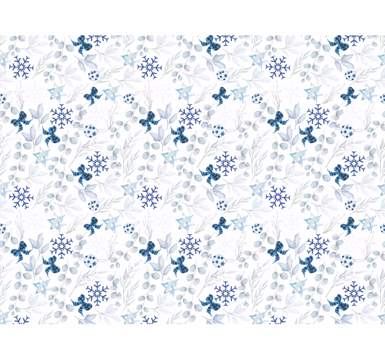 White roller blind christmas spirit - TenStickers