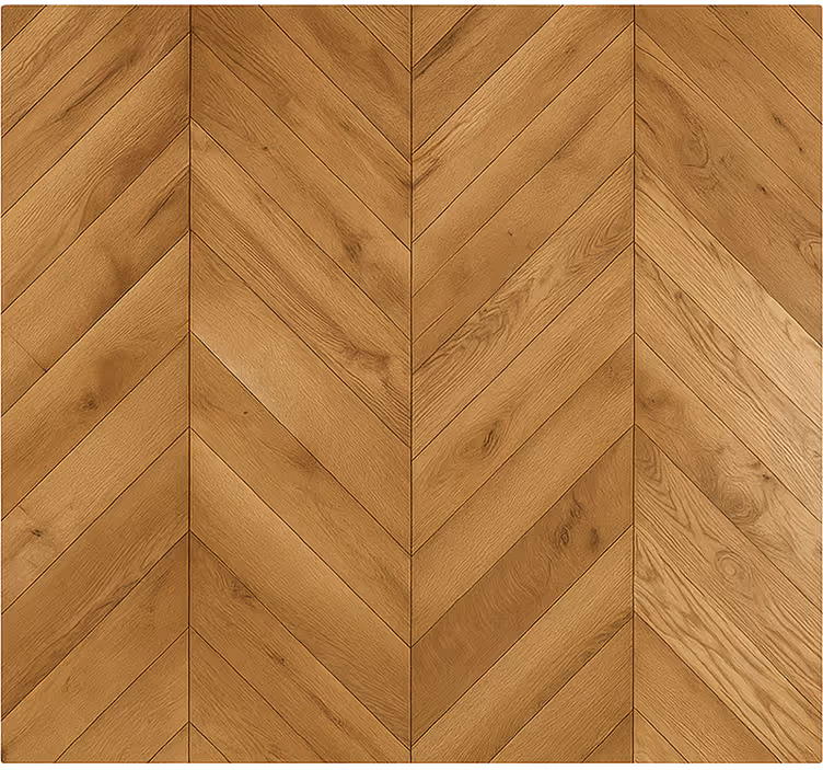 Textured roller blind in wooden parquet style - TenStickers