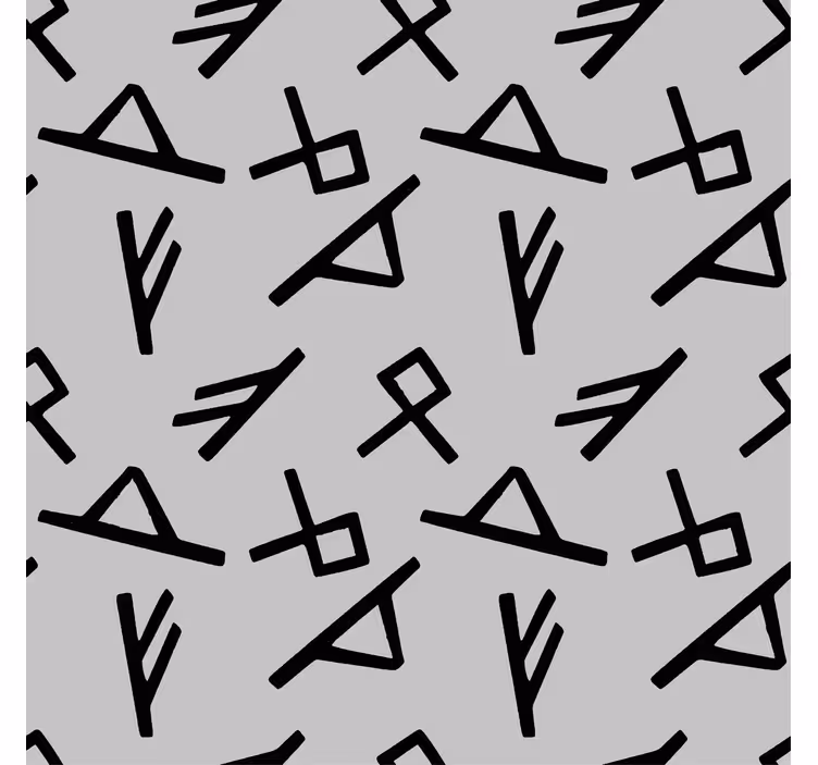 Grey roller blind in gray and black nordic design - TenStickers