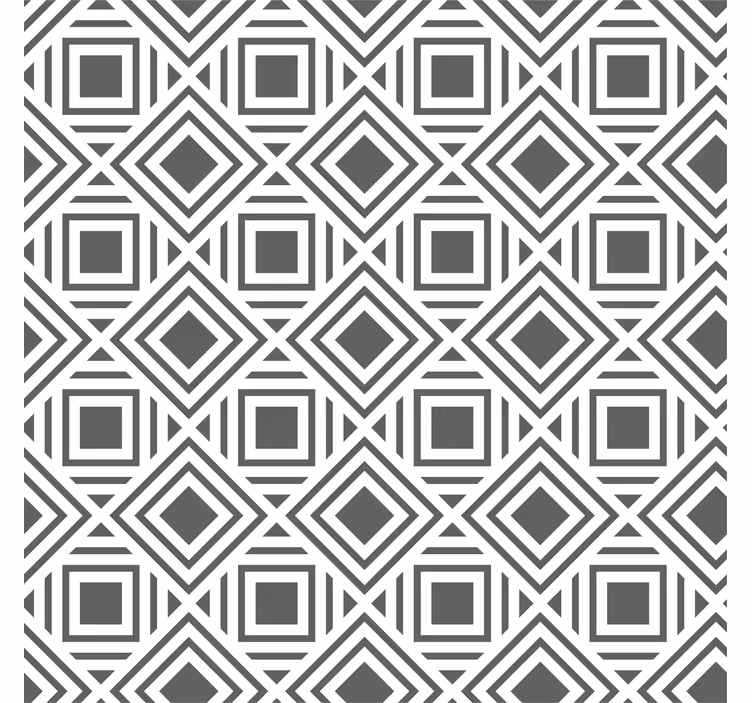 Grey roller blind with striped nordic design - TenStickers