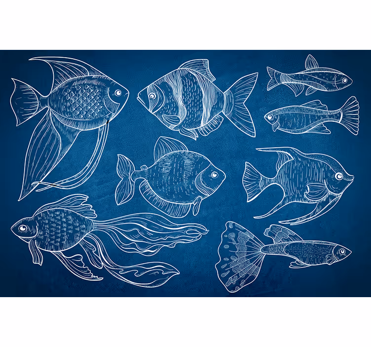 Bathroom roller blind nautical theme - TenStickers