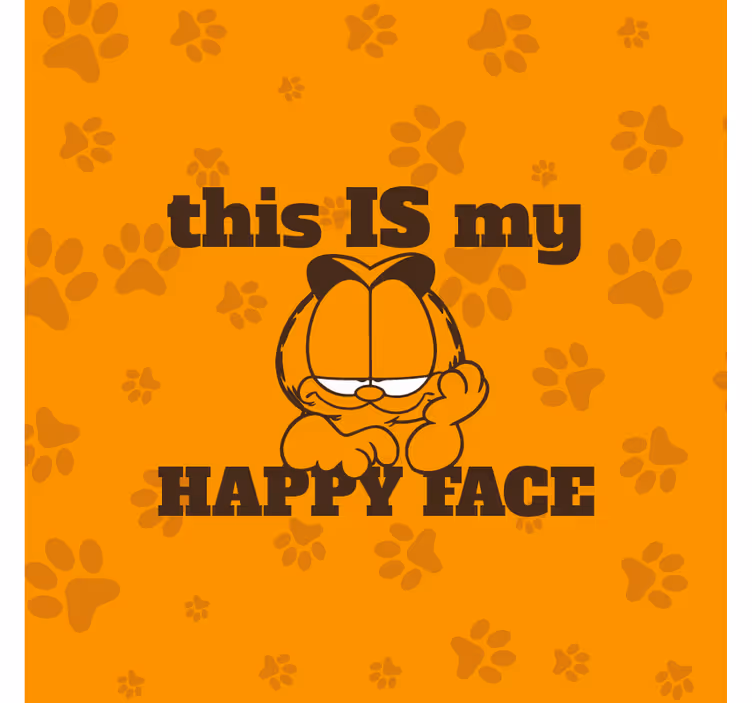 Office roller blind this is my joyful expression - TenStickers