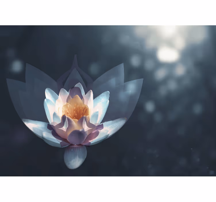 Zen roller blind for meditation and relaxation - TenStickers