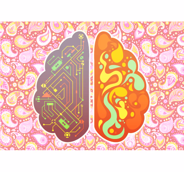 Zen roller blind paisley pattern design - TenStickers