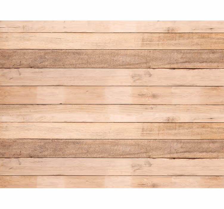 Outdoor roller blind with natural wood pattern - TenStickers