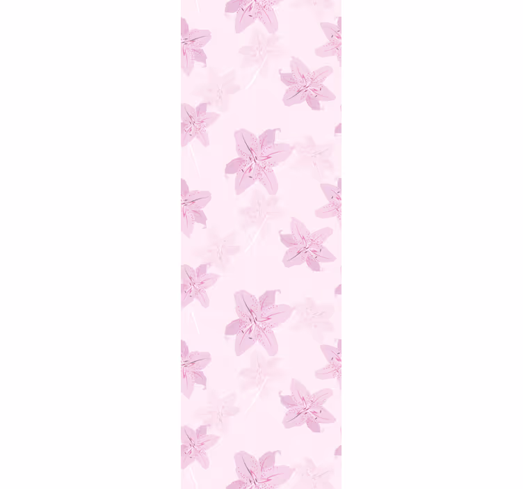 Teenage roller blind pretty feminine floral design - TenStickers