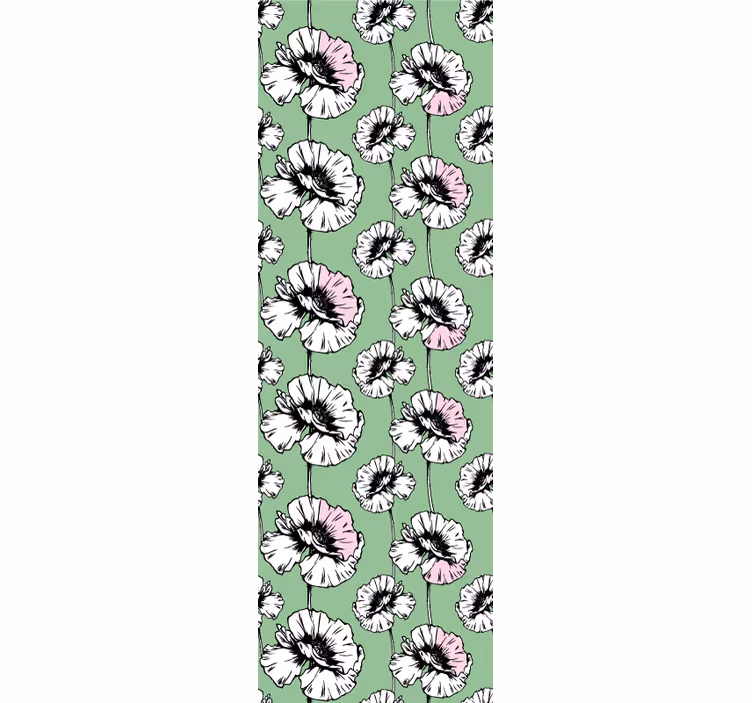 Teenage roller blind wild daisy flower design - TenStickers