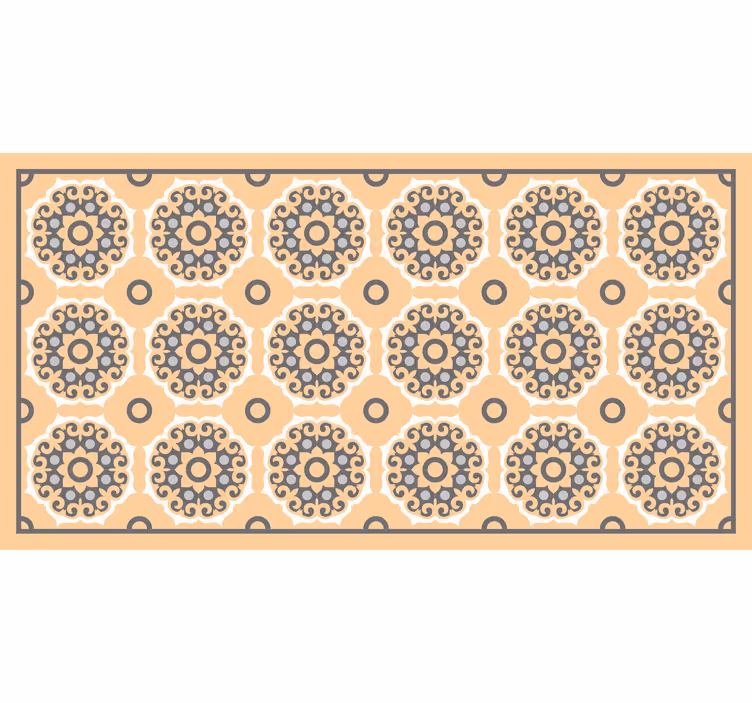 Bathroom roller blind with beige and grey lines pattern - TenStickers