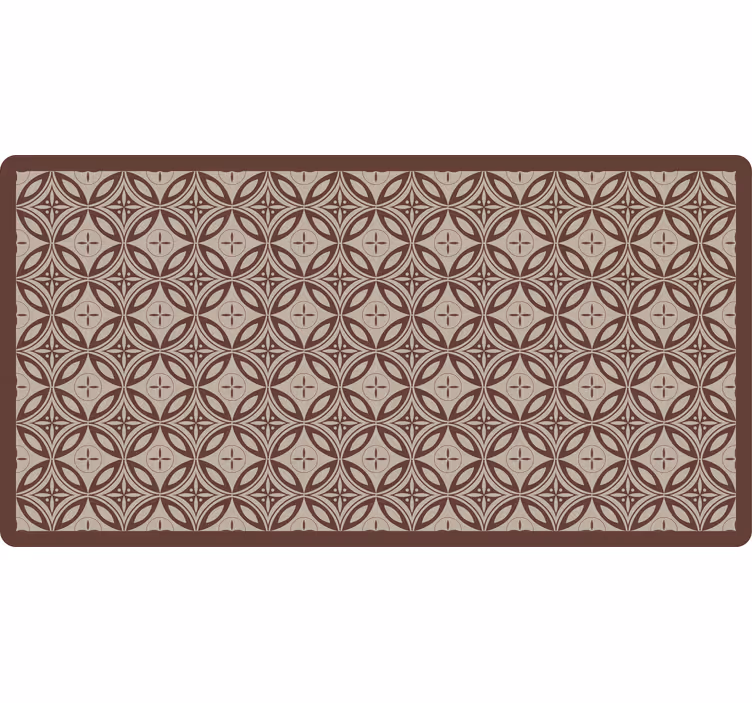 Vintage style cement pattern bathroom roller blind - TenStickers