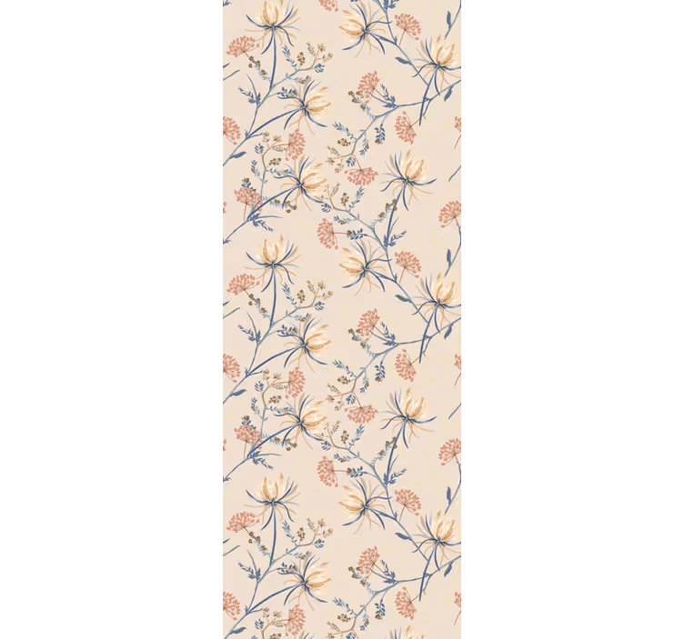 Traditional roller blind paradise row - TenStickers
